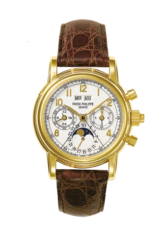 Review fake Patek Philippe 5004J-012 Grand Complication Perpetual Calendar Split Seconds Chronograph 5004 watch